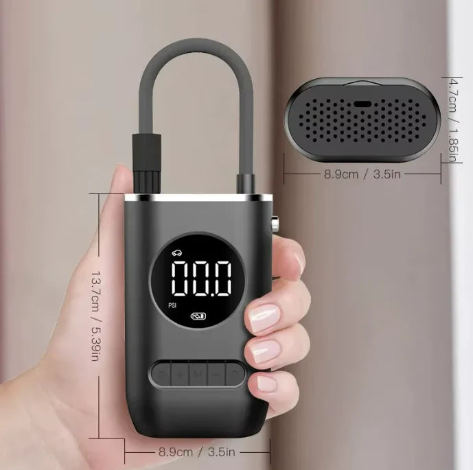 AirPro USB – Mini Compressor de Ar Digital