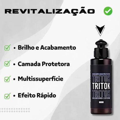 Restaurador de Plásticos Tritok 3 em 1 - Interno e Externo