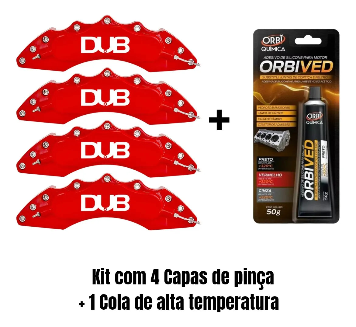 Fusion  - Proteção e Estilo para Suas Pinças de Freio