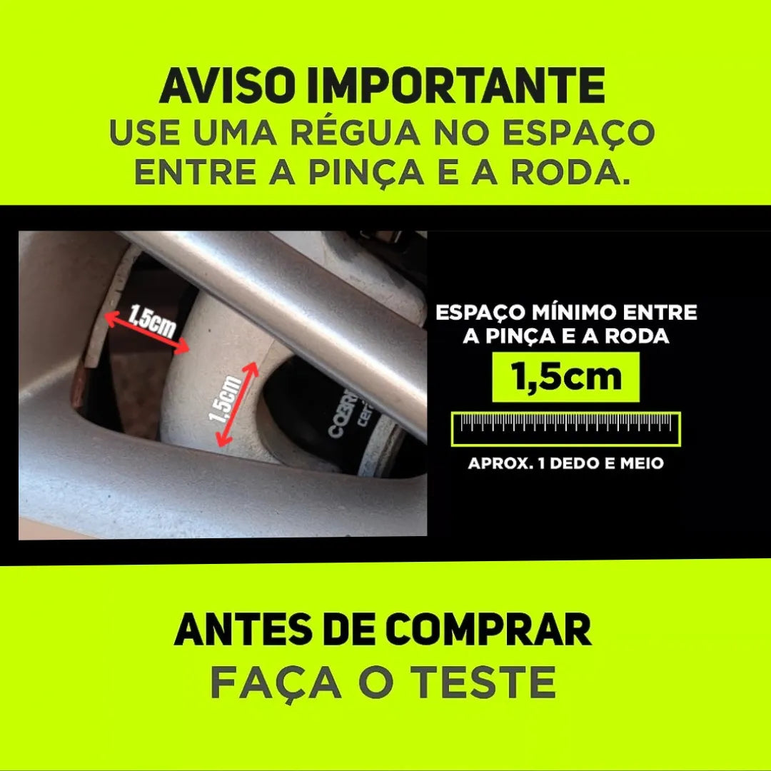 Fusion  - Proteção e Estilo para Suas Pinças de Freio