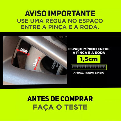 Fusion  - Proteção e Estilo para Suas Pinças de Freio