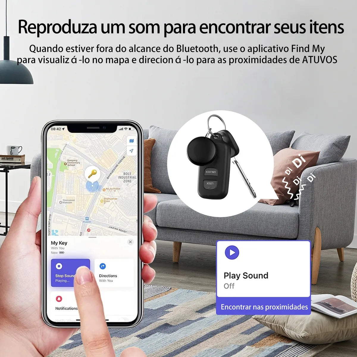 Atlas - Mini Rastreador Portátil GPS