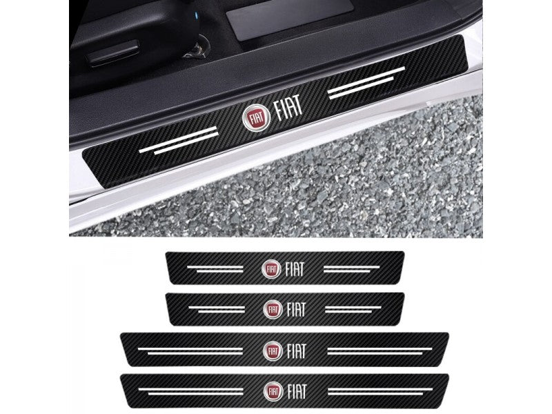 Soleira Prime Carbon - Kit 4 Adesivos