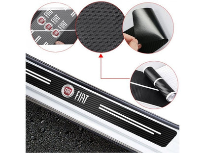 Soleira Prime Carbon - Kit 4 Adesivos