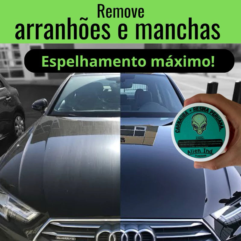 AlienShield Ceramic - Repele água, remove micro riscos, intensifica o brilho.