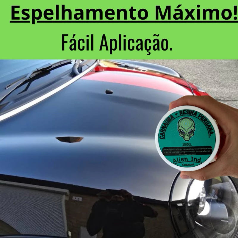 AlienShield Ceramic - Repele água, remove micro riscos, intensifica o brilho.