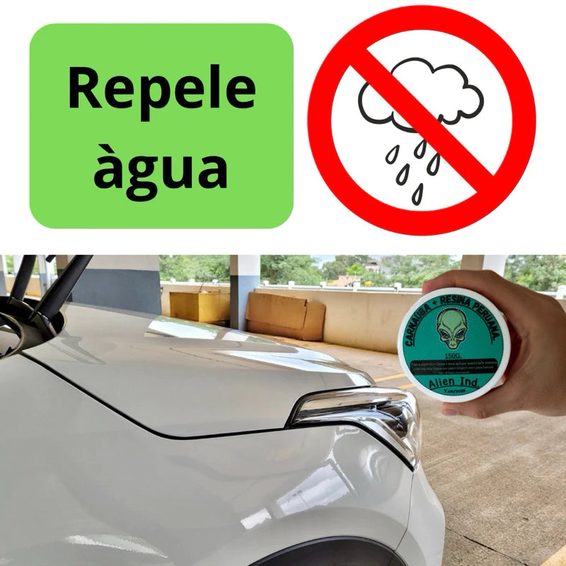 AlienShield Ceramic - Repele água, remove micro riscos, intensifica o brilho.
