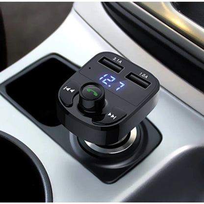 ConectaCar X8 - Adaptador veicular Bluetooth com FM, USB