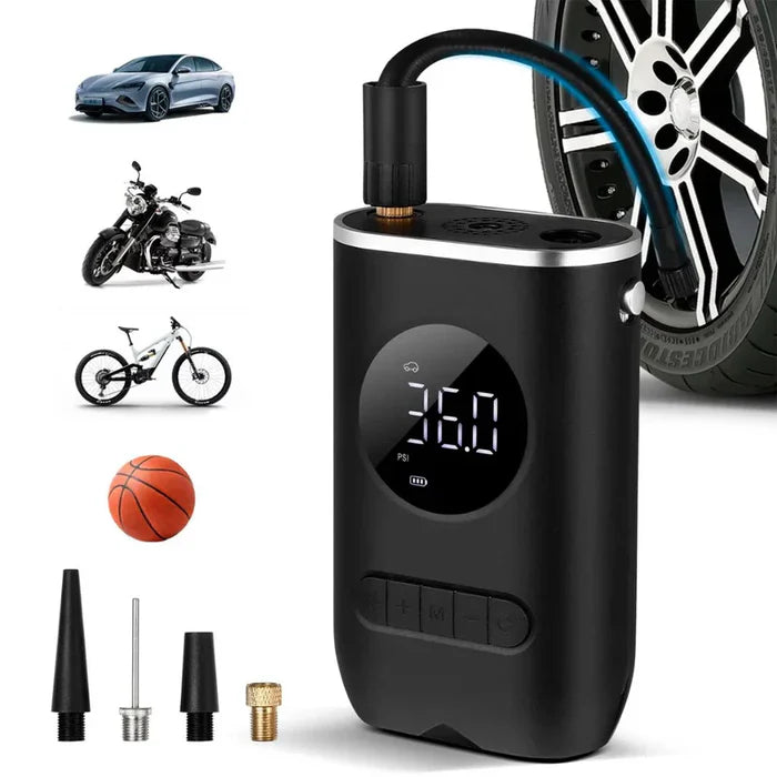 AirPro USB – Mini Compressor de Ar Digital