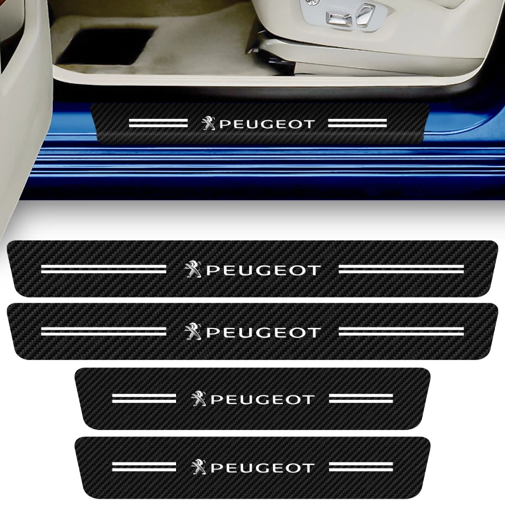 Soleira Prime Carbon - Kit 4 Adesivos