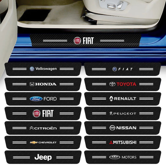 Soleira Prime Carbon - Kit 4 Adesivos