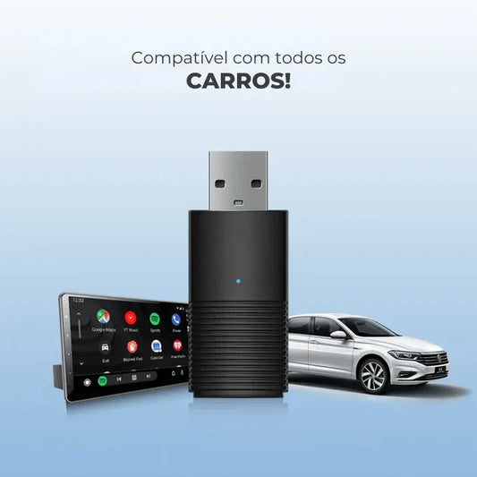 DriveUp® - Adaptador Carplay Sem Fio 2 em 1