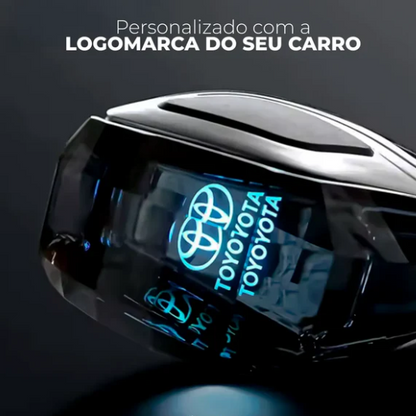 Alavanca RGB Universal Para Câmbio - (PERSONALIZADA COM A MARCA DO SEU CARRO)