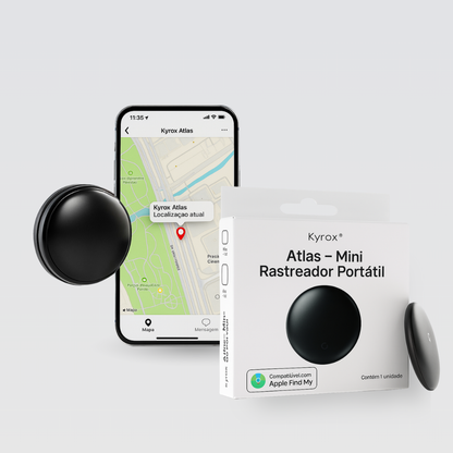 Atlas - Mini Rastreador Portátil GPS