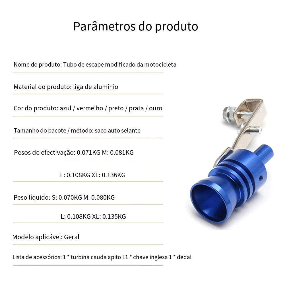TurboSound - Som realista De Turbina Para o Seu Carro